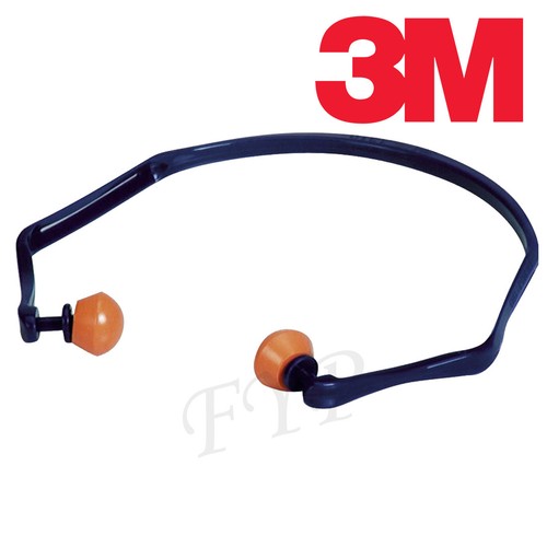 HAZMA Bügelgehörschutz Set - 2 Ohrstöpsel Mit 10 Ersatzpaaren Für Arbeit & Schlaf