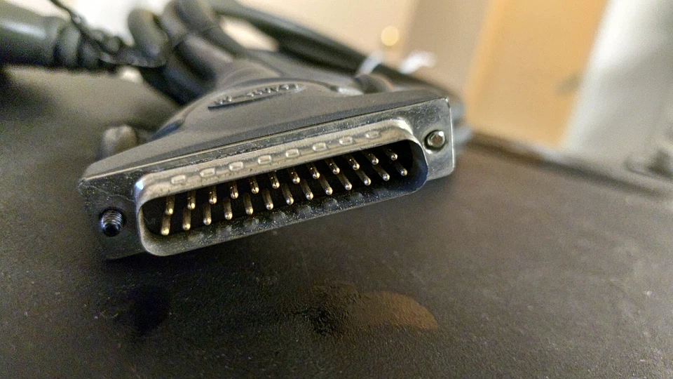 6-foot {Belkin} Parallel Printer Cable {F2A032-06} - Image 4 of 4