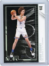 2021-22 Panini Noir Basketball Association Edition Silver Rookie 145 Josh Giddey
