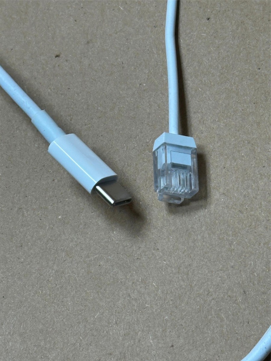 Genuine Apple Store USB-C RJ11 RJ22 Registered Jack Security Anti
