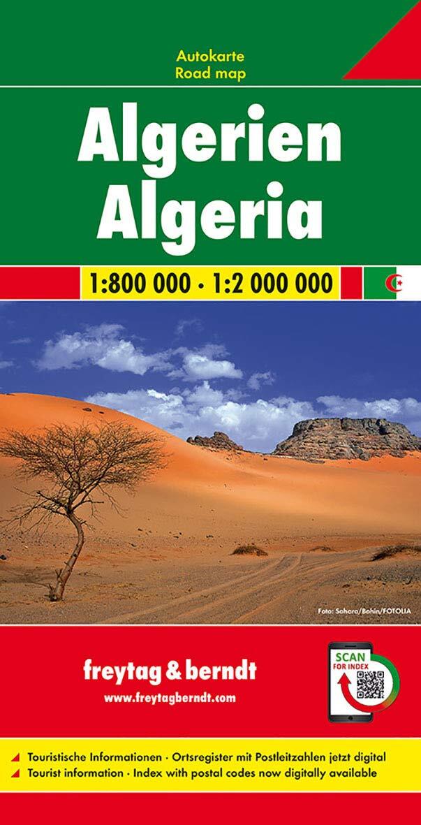 9783707909661 Algeria 1.800.000-1:2.000.000: Wegenkaart 1:800 00... 000 000: 147
