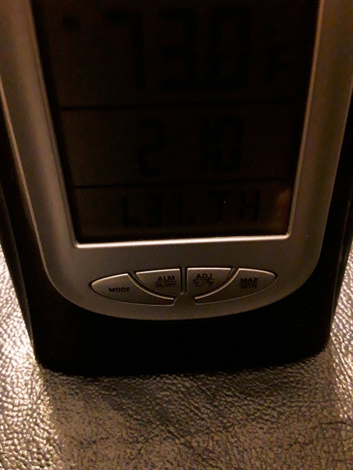 Oregon Scientific Indoor/Outdoor Thermometer Alarm Clock IWA80055 eBay