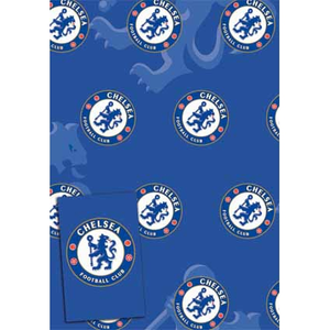 Chelsea FC Gift Wrapping Paper-2 Sheets 2 tags CH030 | eBay