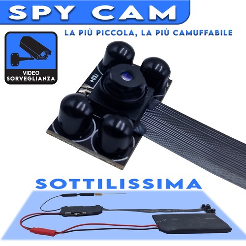 MICROCAMERA video camera WIFI MP4 visione notturna a colori con lunga batteria - Foto 3 di 5