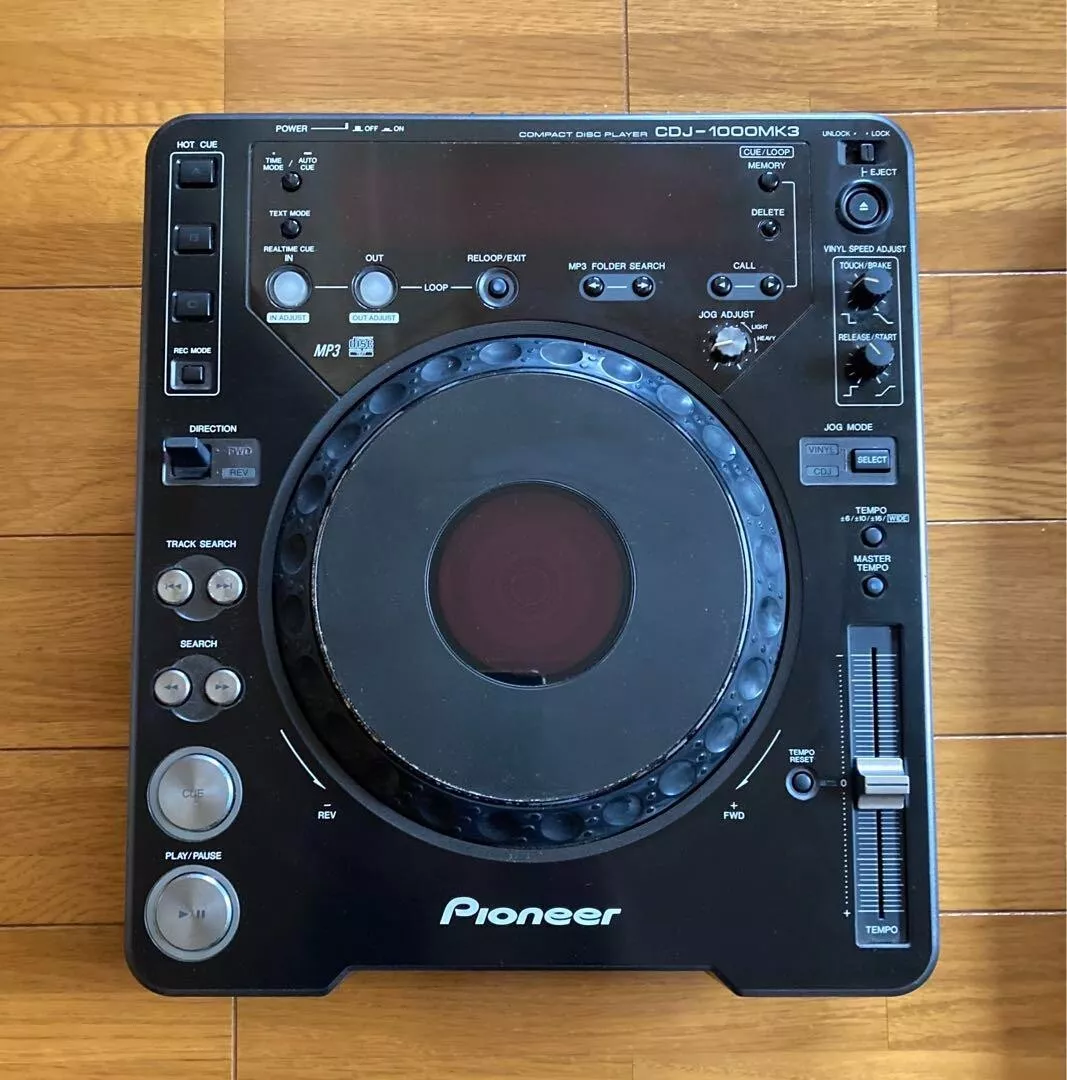 パイオニア名機CDJ1000mk3 パイオニア Pioneer 2008年製 DJ機器