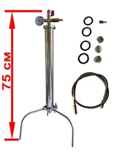 Plant Oil Extraction Tube Oil Extractor Open Blast Extractor Stainless Steel