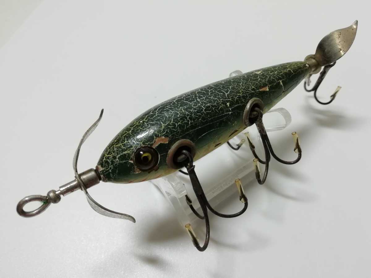 HEDDON DOWAGIAC MINNOW #150 BAR PERCH James Heddon's Sons Lures