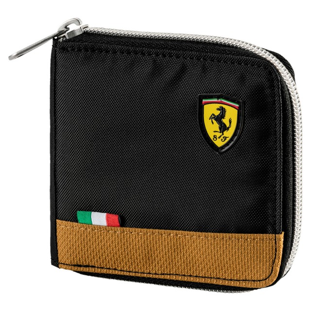 puma ferrari trifold wallet