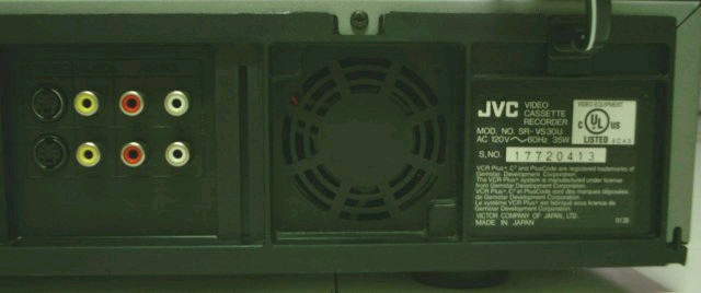 JVC SR-VS30U-VS30 MiniDV Mini DV SVHS ET Player Recorder JVC SR-VS30U-VS30 MiniDV Mini DV SVHS ET Player Recorder
