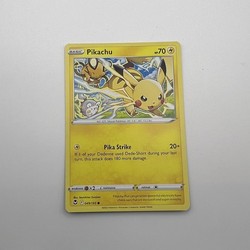Pikachu 049/195 Silver Tempest Common