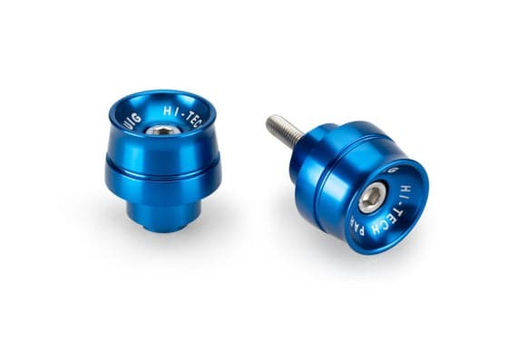 Puig Speed Bar Ends | Blue | Fits Various Yamaha Models