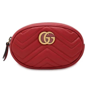 Gucci sac taille Gg Marmont ceinture cuir 476434 corps garanti