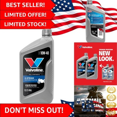 1 Quart of 4-Stroke Full Synthetic 10W-40 Motor Oil - Optimal Engine Protection