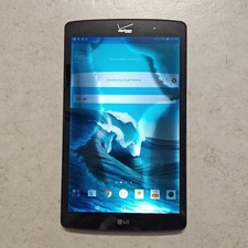 LG G Pad X 8.3 VK815 Android 6 Tablet Verizon - 16GB Black - WTR DAMAGE 3816