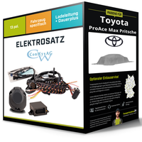 Elektrosatz 13-Pol Spezifisch für Toyota Proace Max Pritsche 07.2024-Jetzt