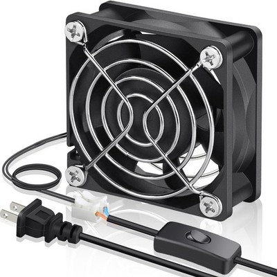 GDSTIME EC Cooling Fan 60mm x x 25mm AC 110V 115V 60x25mm, 60x60x25mm