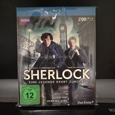 Sherlock - Staffel 1 - BBC - Blu Ray - Zustand Sehr Gut