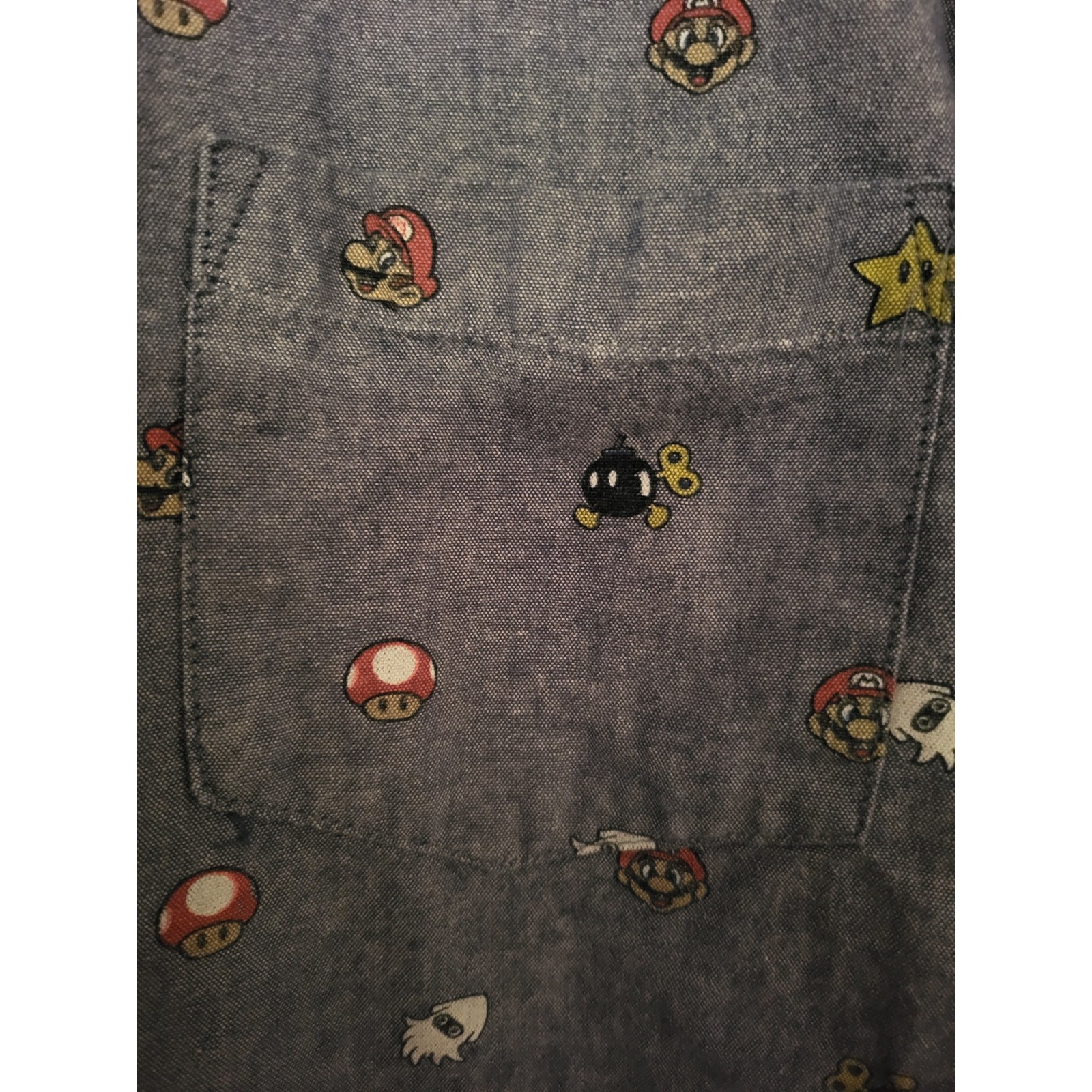 Super Mario Button Down Shirt - image 4