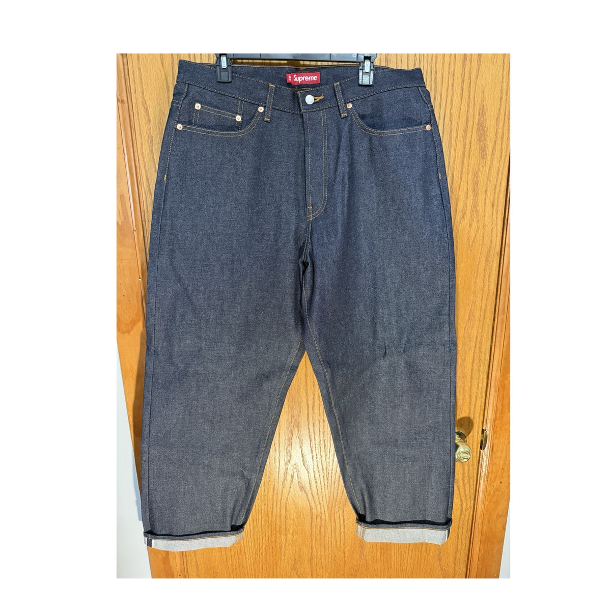 Supreme Baggy Selvedge Jean “Rigid Indigo” | eBay