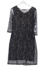 ZERO Langarmkleid Damen Kleid Gr. DE 40 schwarz Casual-Look