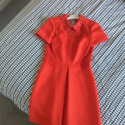 KAREN MILLEN ❤ red dress ❤ UK 6 - Image 1 of 4