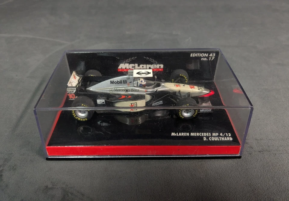 x3 Minichamps McLaren Mercedes MP4/12 David Coulthard Fórmula 1 Modelo Foto 2 de 4