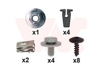 VAN Wezel Montagesatz KotflüGel 7624796 FüR Skoda Octavia 3 5E3 NL3 NR3 Combi