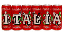 Coca Cola cans set Euro 2012  ITALIA 