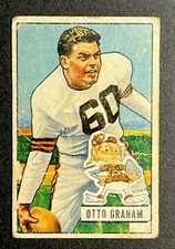 1951 Bowman Otto Graham #2 PR Cleveland Browns HOF