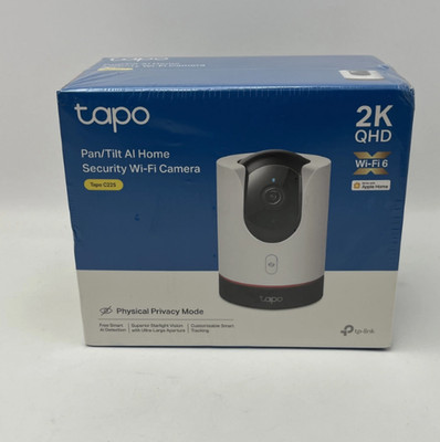 	TP-Link Tapo 2K QHD Wi-Fi Camera Apple HomeKit Motion Tracking Alexa & Google	