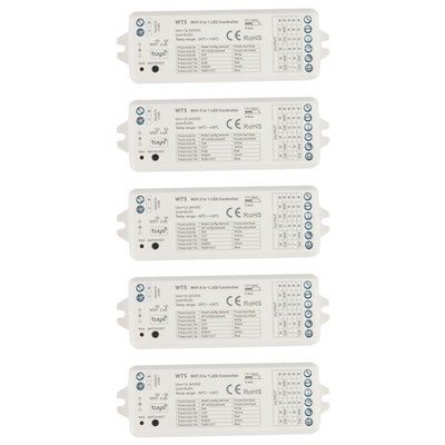 5X Tuya LED Controller 5 im 1 Dimmer CCT RGB RGBW RGBWW RGBCCT Streifen   W7059