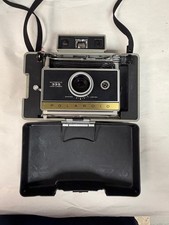 Vtg Polaroid Automatic 335 Land Camera Manual Film Light Case Not Tested