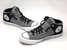 Converse CTAS High Street Darker Grey Men's Mid Top Sneakers-Asst Sz NWB A20542F