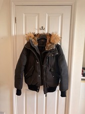 Mackage Black Mens Dixon-X Hooded Jacket Size L Excellent Condition Worn Once