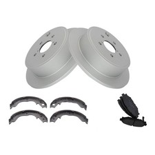 Rear Ceramic Brake Pad Rotor Kit Legacy Outback 2010-2012 2.5 3.6 26696AG051