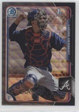2015 Bowman Draft Chrome Asia Exclusive Black Wave Refractor Lucas Herbert 4l3