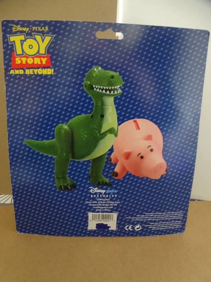 Toy Story Rex et Hamm les amis de Woody, grandes tailles, neufs - Photo 4/4