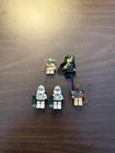 LEGO Star Wars 7260 7261 Minifigure Lot Swamp Clone Mace Windu Light Up Luminara