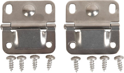 Replacement Cooler Hinges (2-Pack) Stainless Steel 2 Steel Hinges & 8 Mounting S
