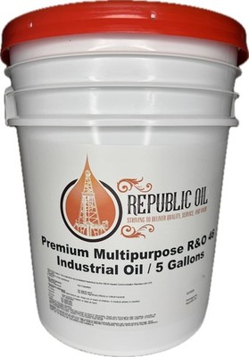 Republic Oil R&O 46 Multipurpose Oil 5 Gallons