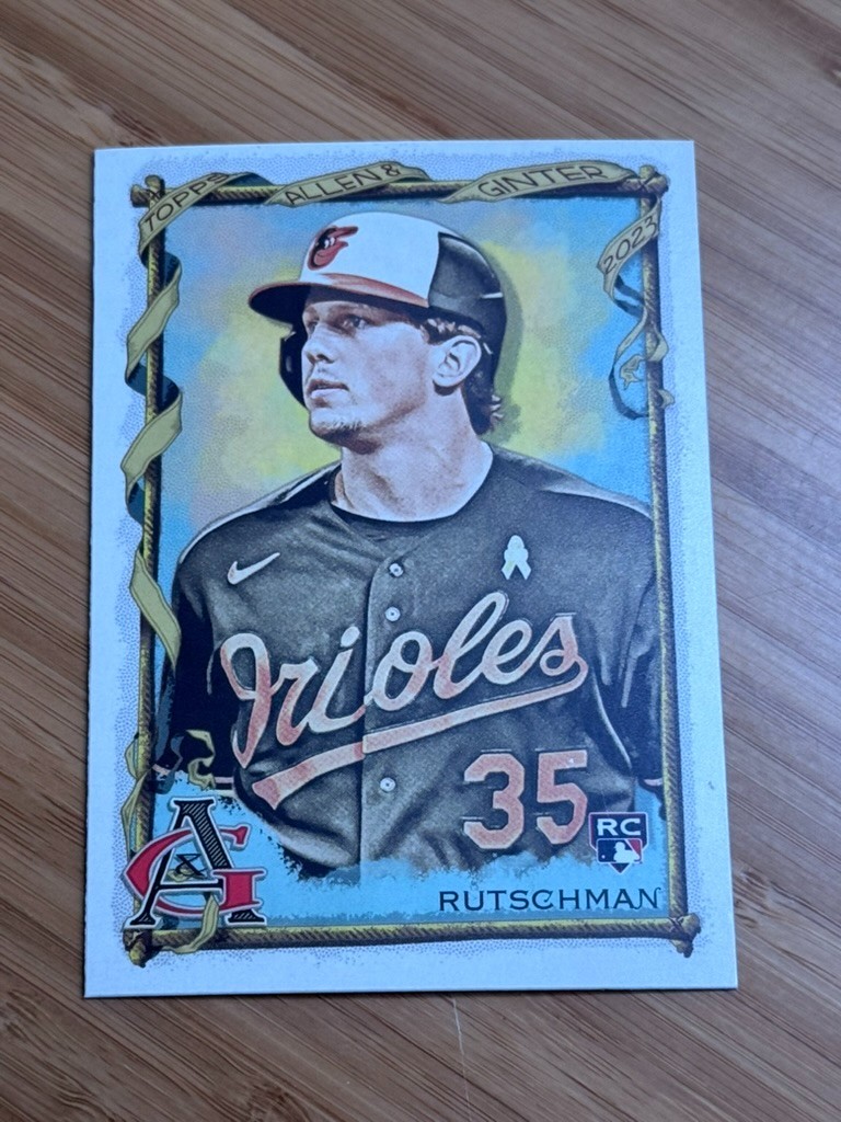 Adley Rutschman 2023 Topps Allen & Ginter - RC Baltimore Orioles #68