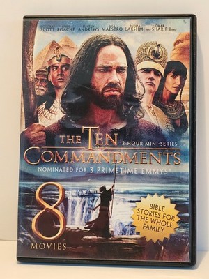 The Ten Commandments 8 Movies DVD
