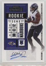2020 Panini Contenders Rookie Ticket Justin Madubuike #246 Auto s5q