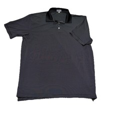 Peter Millar Summer Comfort Polo Shirt Mens XXL Striped Performance Golf