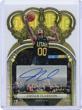 2022-23 Panini Crown Royale Basketball Jordan Clarkson Asia Gold Auto /8 #CA-JCK