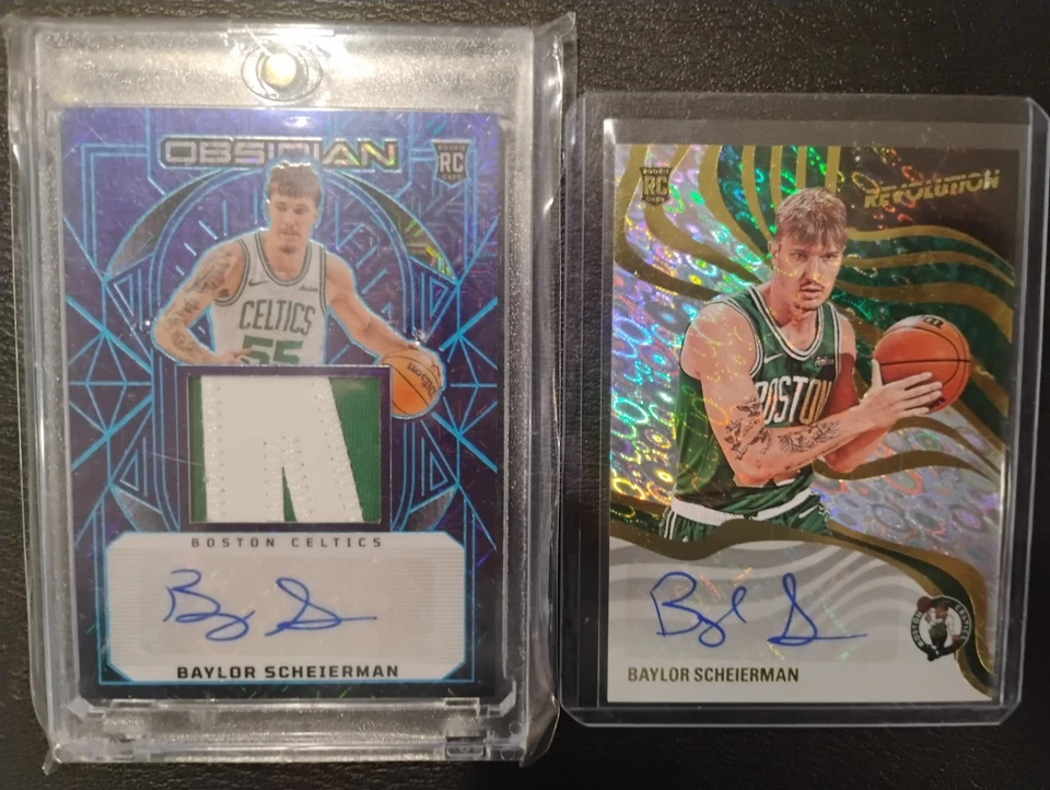 Baloncesto Panini Obsidian Baylor Scheierman 2024-25/5 AZUL RC Celtics LO ÚLTIMO🔥+ Foto 2 de 4