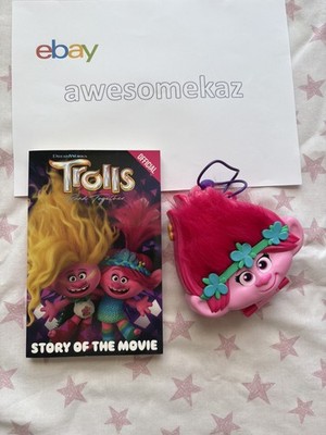 Polly Pocket DreamWorks Trolls kompaktes Spielset mit Mohn & Ast Puppen & mehr