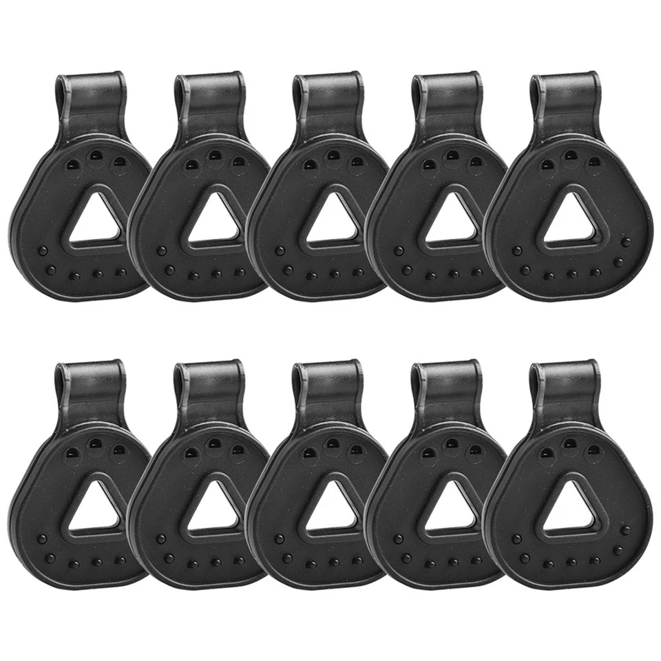 S��curisez votre tissu d'abat-jour avec 10PCS Clips en plastique pour filet anti - Photo 2/4