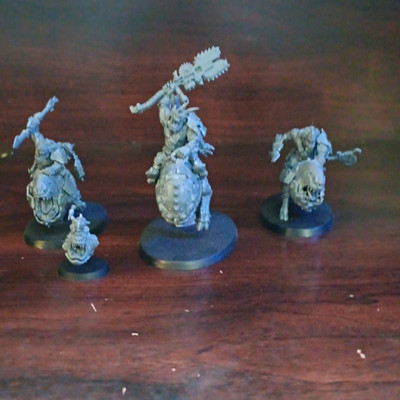 Games Workshop Warhammer Fantasy Orcs & Goblins Boar Riders Unit Unpainted
