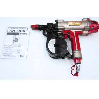 #ad MAX HN 120A High Pressure Concrete Coil Nailer Nail Gun Japan AS IS $401.00